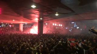 Entrada Ajax Amsterdam Part III Ajax  Vitesse 18122014 [upl. by Daeriam568]