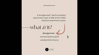 What is disorganized attachment Unpacking what disorganized attachment looks like in adults [upl. by Renaud]