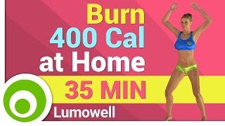 400 Calorie Workout at Home  Full Body [upl. by Flieger]