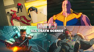 ❊ Marvels What If  All Death Scenes 1x09 [upl. by Hyps]