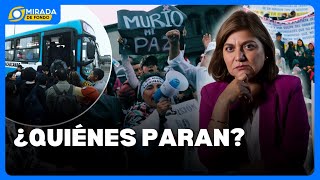 Paro de transportistas en distintos puntos de Lima Metropolitana ROTATIVARPP  DESPACHO [upl. by Ethben]