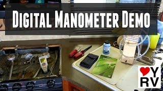 Leak Testing my RV Propane System with a Digital Manometer [upl. by Cramer137]