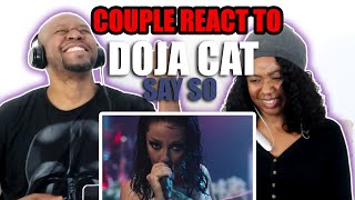 Couple React to Doja Cat  Say So  Rock Version [upl. by Novia]