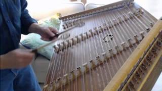 Vivaldis Winter Largo from the Four Seasons on hammered dulcimer by Timothy Seaman [upl. by Johm962]