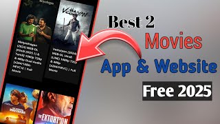 New 2 Best Movie App amp website To Watch New Release Movies on Google Play store Movies In Free 💯 [upl. by Alurd]