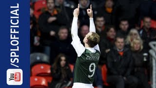 Stunning Leigh Griffiths Goal Dundee United 22 Hibernian 24022013 [upl. by Leanne545]