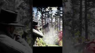 Brutal Camp Ambush Mountain Boys  Red Dead Redemption 2 reddeadredemption gaming [upl. by Pros]