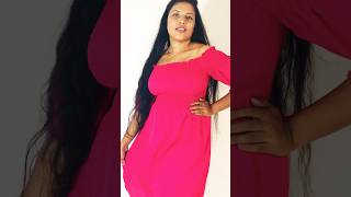 New frock design අලුත් ගවුමි ඩිසයින්trending viralvideo fashion frock [upl. by Htiekal]