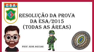 Questão sobre anagramas ESA2015 [upl. by Mahseh]