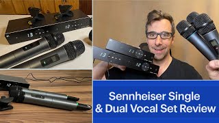 Sennheiser XSW 1825A and XSW 1835DUALA Wireless Microphone Sets Review [upl. by Charlena]