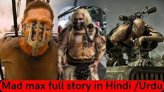 Mad max part 1 movie explained in hindi urdu  movie review [upl. by Anaibib402]