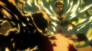 Reiner and Survey Corps vs Zeke and Eren Full Scene 4K  Attack On Titan Season 4 Part 3 Episode 1 [upl. by Neall43]