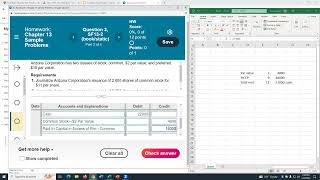 ACC 2210  Chapter 13 Part 2  Preferred Stock and Treasury Stock Transactions [upl. by Ryle660]