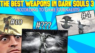 I Found A List Ranking The 15 BEST WEAPONS In Dark Souls 3 And ItsInteresting [upl. by Alejandro]