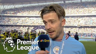 Jack Grealish discusses incredible second season at Manchester City  Premier League  NBC Sports [upl. by Delly]