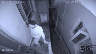 Thief Caught on Camera ​Bangalore New Thippasandra bangalore cctv cctv camera thief caught [upl. by Lory]