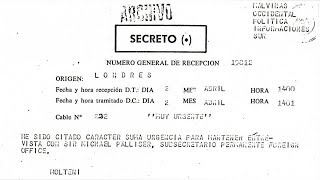 Malvinas confidencial la conversación secreta entre Galtieri y Ronald Reagan y el día en que Mar [upl. by Arrad]