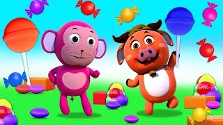 Candy Song  3D Animated Rhymes  Nursery Rhymes amp Kids Song  Nursery Rhymes Street [upl. by Alithea437]