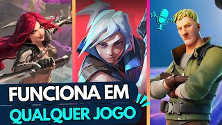 MUDE Sua Voz em Jogos Online Com Esse Modificador de Voz Voicemod Tutorial [upl. by Jairia604]