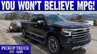 Shocked Long Distance 2023 Chevy Silverado 30L Duramax Diesel Towing [upl. by Noynek663]