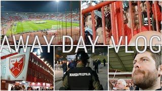 Spitting Tifo and An Armed Guard RED STAR BELGRADE V LIVERPOOL  AWAY DAY VLOG [upl. by Notsua]