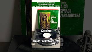 Richard Strauss  Also Sprach Zarathustra  Sunrise 1962 1981 Mobile Fidelity Sound Lab [upl. by Lewes343]