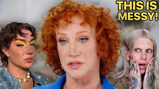 Kathy Griffin Speaks Out About James Charles amp Jeffree Star [upl. by Akinat]