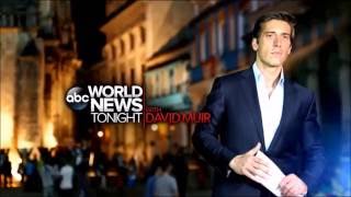 US ABC World News Tonight  With David Muir  Promo  12092016 [upl. by Ezri792]