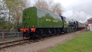 Nene Valley Railway  London North Eastern Railway  British Railway 60163 quotTornadoquot [upl. by Akerehs]