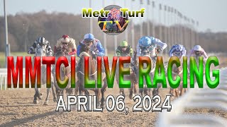 06 April 2024  Philippines Horse Racing Live  Metro Manila Turf Club Inc [upl. by Hanimay]