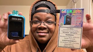 Geek Bar Skyview Disposable Vape Review ‼️AMAZING‼️ [upl. by Euqinahs]