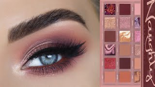 New Huda Beauty NAUGHTY Palette  Eyeshadow Tutorial  First Impressions [upl. by Neellok]