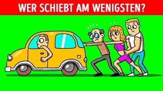 14 DENKSPIELE UND TRICKS UM DEIN GEHIRN AUFZUWÄRMEN [upl. by Anegroeg]