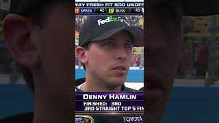 NASCAR Denny Hamlin Secret Fine [upl. by Latreece]