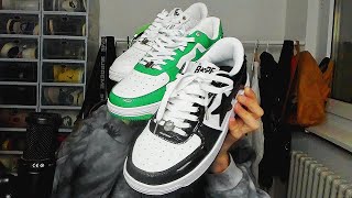 PREMIUM BAPESTA VS DHGATE QUALITY COMPARISON [upl. by Nemzaj453]