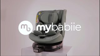 MBCSSPIN iSize 40150cm Spin Car Seat [upl. by Yxel]