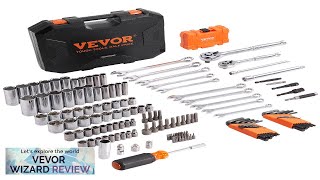 VEVOR Mechanics Tool Set and Socket Set 14quot and 38quot Drive Deep Review [upl. by Viglione693]