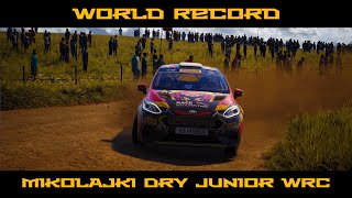 EA Sports WRC 24  World Record  Time Trial  Poland Stage 7 Mikolajki Dry  Junior WRC [upl. by Nnylaj]