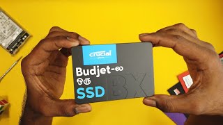 budgetல ஒரு ssd 💻😇  Crucial 240GB ssd Unboxing amp Speed test  Plugins Tamil [upl. by Arella]