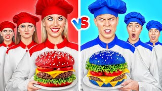 Boys VS Girls Cooking Challenge by Multi DO Challenge [upl. by Milly]