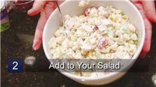 Salad Recipes  Chicken Mayonnaise Pasta Salad Recipe [upl. by Bridgid]