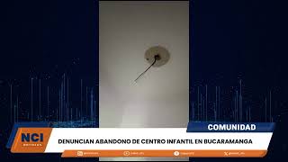 Denuncian abandono de centro infantil en Bucaramanga [upl. by Tronna]