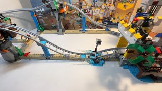 Lego Creator 31084 Pirate Roller Coaster Set Review [upl. by Kellene]