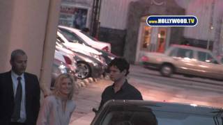 Mamie Gummer Arrives at Jimmy Kimmel Live [upl. by Jedediah814]