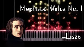 F Liszt  Mephisto Waltz No 1 In A major S514 [upl. by Yhprum550]