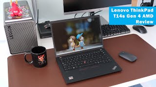 Lenovo ThinkPad T14s Gen 4 AMD Ryzen 7 PRO 7840U 32GB 780M Review [upl. by Eelrihs]