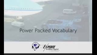 Expedite Aviation English Power Packed Vocabulary [upl. by Avigdor]