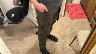 JMIERR Mens Tapered Fashion Cargo Pants REVIEW [upl. by Christye467]