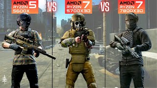 5600X vs 5700X3D vs 7800X3D Tarkov  Whats the X3Difference [upl. by Cinom366]