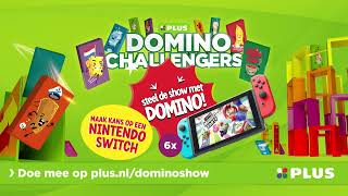 PLUS Domino Challengers spaaractie [upl. by Couture27]